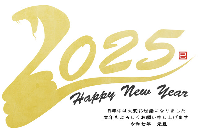 Happy New Year 2025年